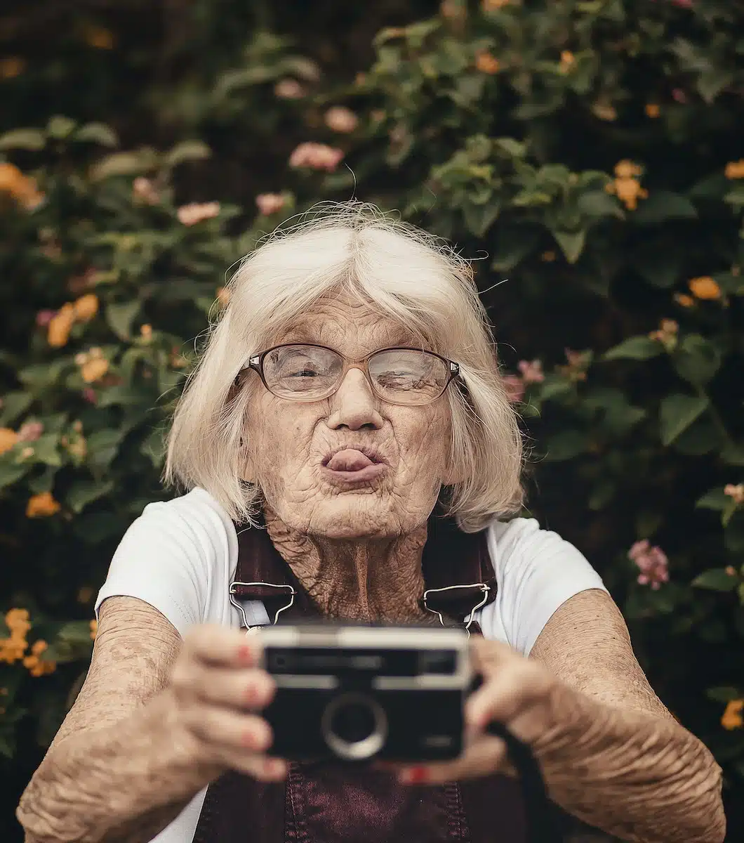Woman taking Selfie