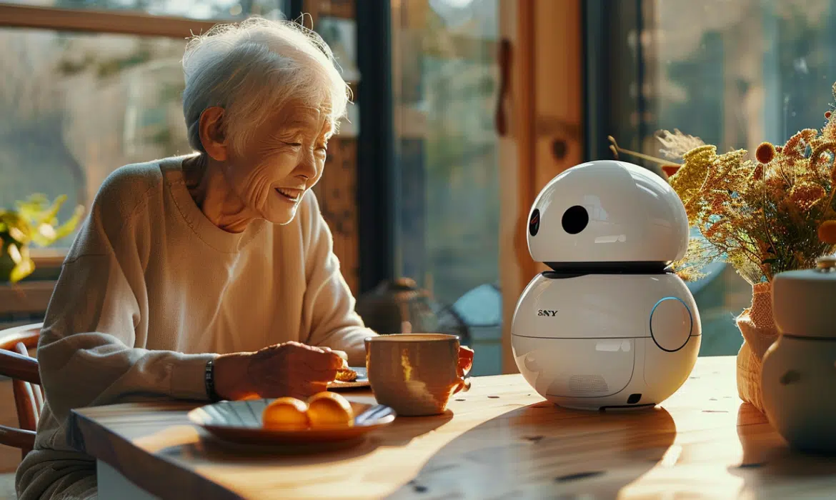 Robot assistant ElliQ pour seniors : innovation en aide à domicile