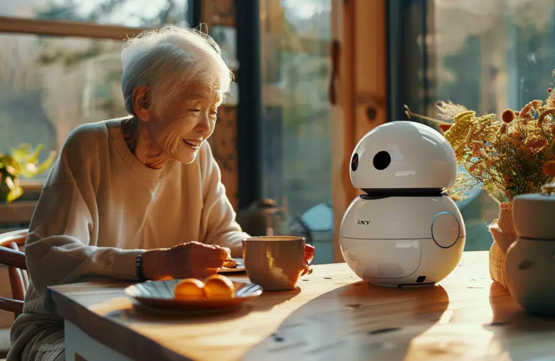 Robot assistant ElliQ pour seniors : innovation en aide à domicile