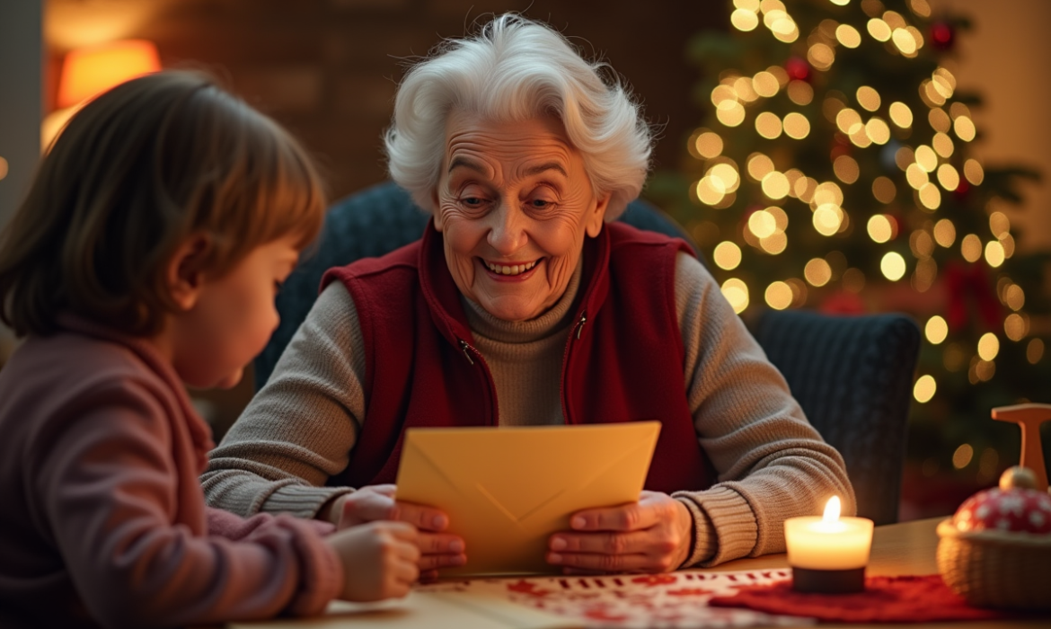 Argent pour Noël : combien donner aux petits-enfants ?