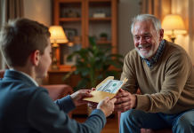 5000 euros : avoir la possibilité de les donner à son petit-fils ?