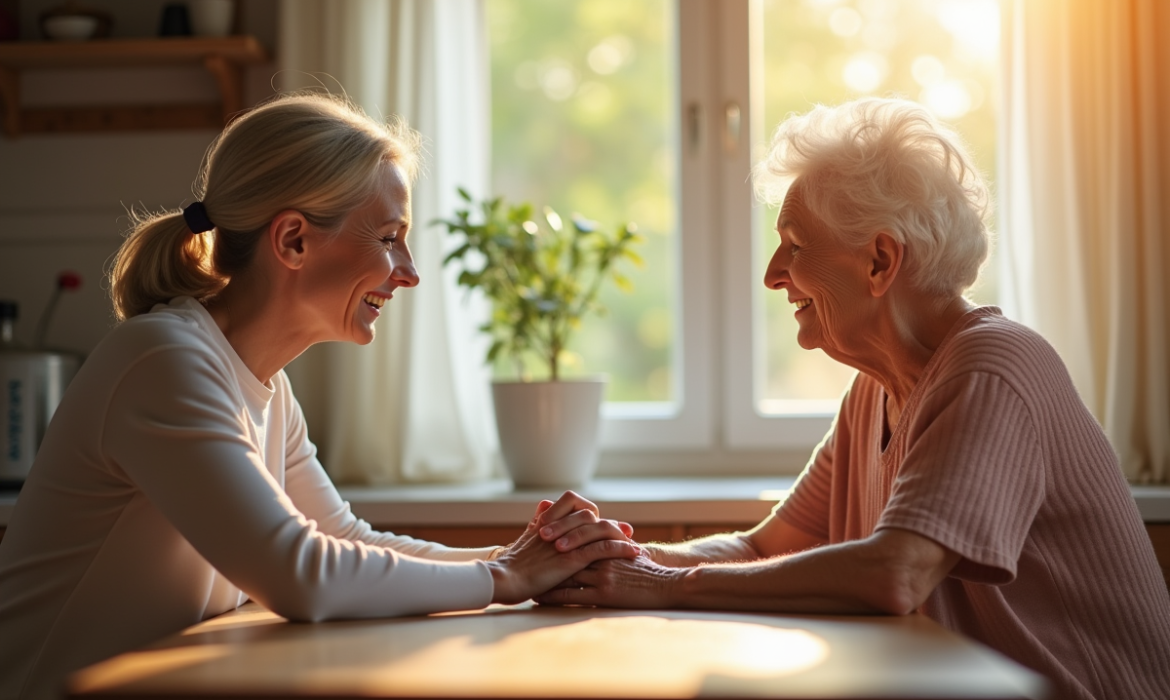Tutrice de sa mère : comment assumer ce rôle familial avec bienveillance ?
