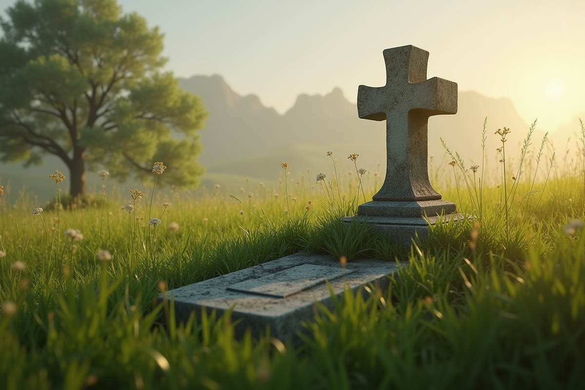 tombe cimetière