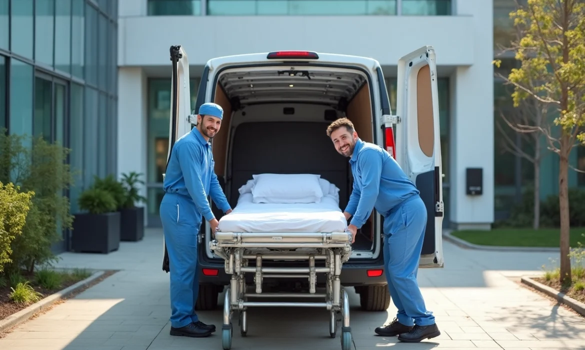 Livraison lit médicalisé : comment est-il transporté et installé ?