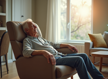 Fauteuil releveur : un allié précieux contre le mal de dos à domicile